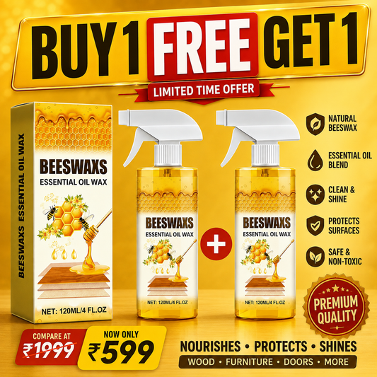 TrueRelief Beeswax Wood Polish Spray 120ml - BUY 1 GET 1 FREE