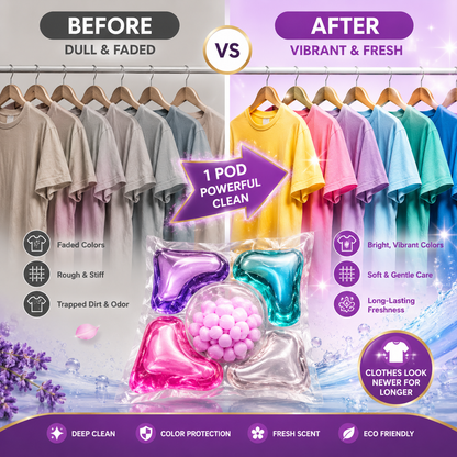 WASHORA™5 in 1 Laundry Power Detergent Pods