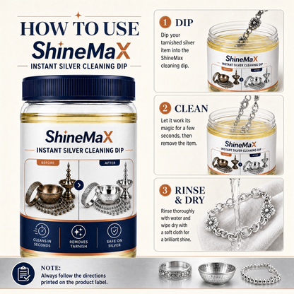 ShineMax™ Instant Silver Cleaning Dip