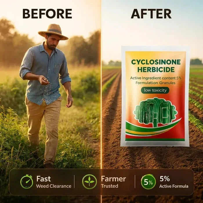 Cyclosinone Herbicide Granules and growth supplements: Buy 1 Get 1 Free