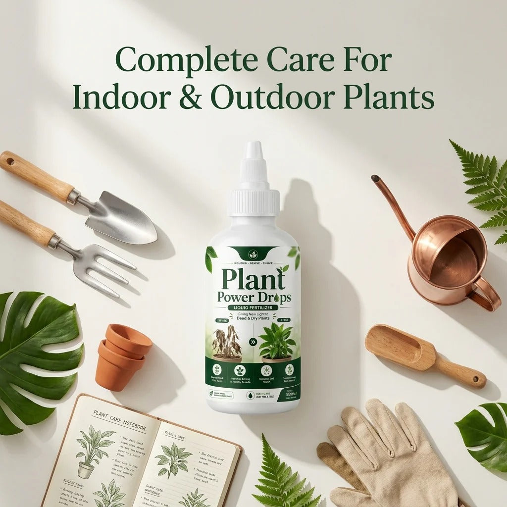 Plant Power Drops™ – Liquid Fertilizer For Plants