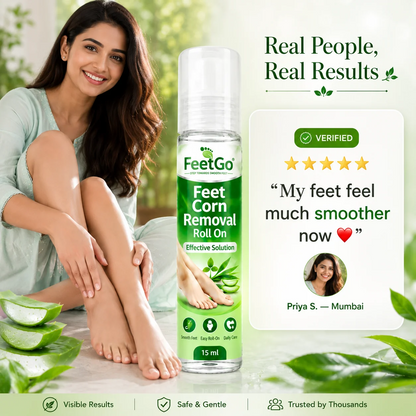 FeetGo Corn Removal Roll-On ( Buy 1 Get 1 Free)