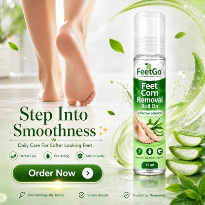 FeetGo Corn Removal Roll-On ( Buy 1 Get 1 Free)