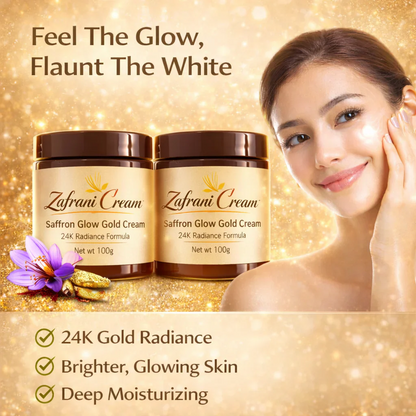 ZAFRANI GLOW GOLD & WHITE BODY CREAM (BUY 1 GET 1 FREE)